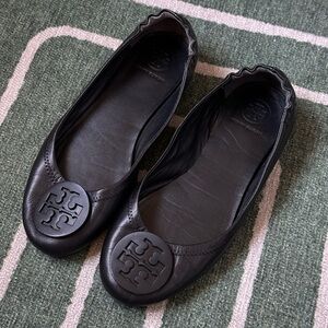 Tory Burch Black Flats Size 7